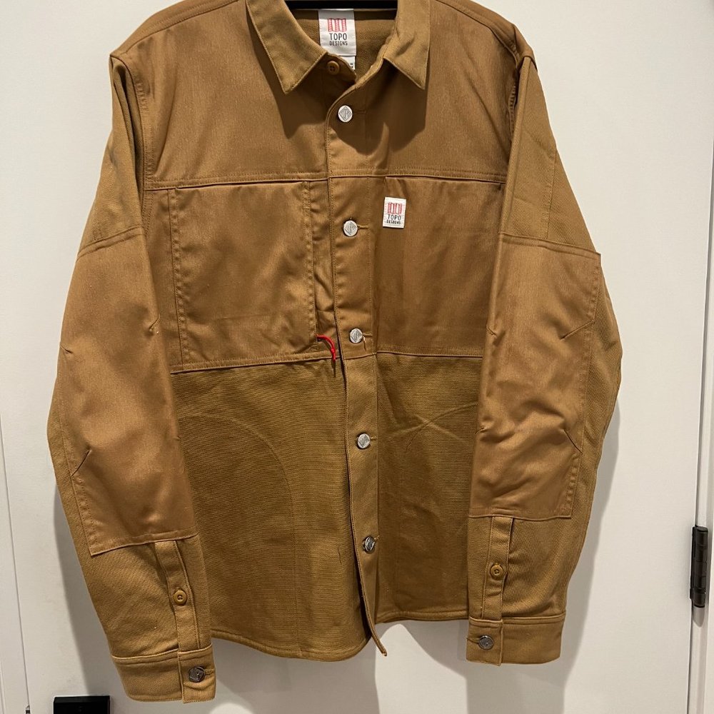 Topo Designs Khaki Shirt Jacket